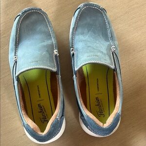 Florsheim Men's Light Blue Slip-On Loafers